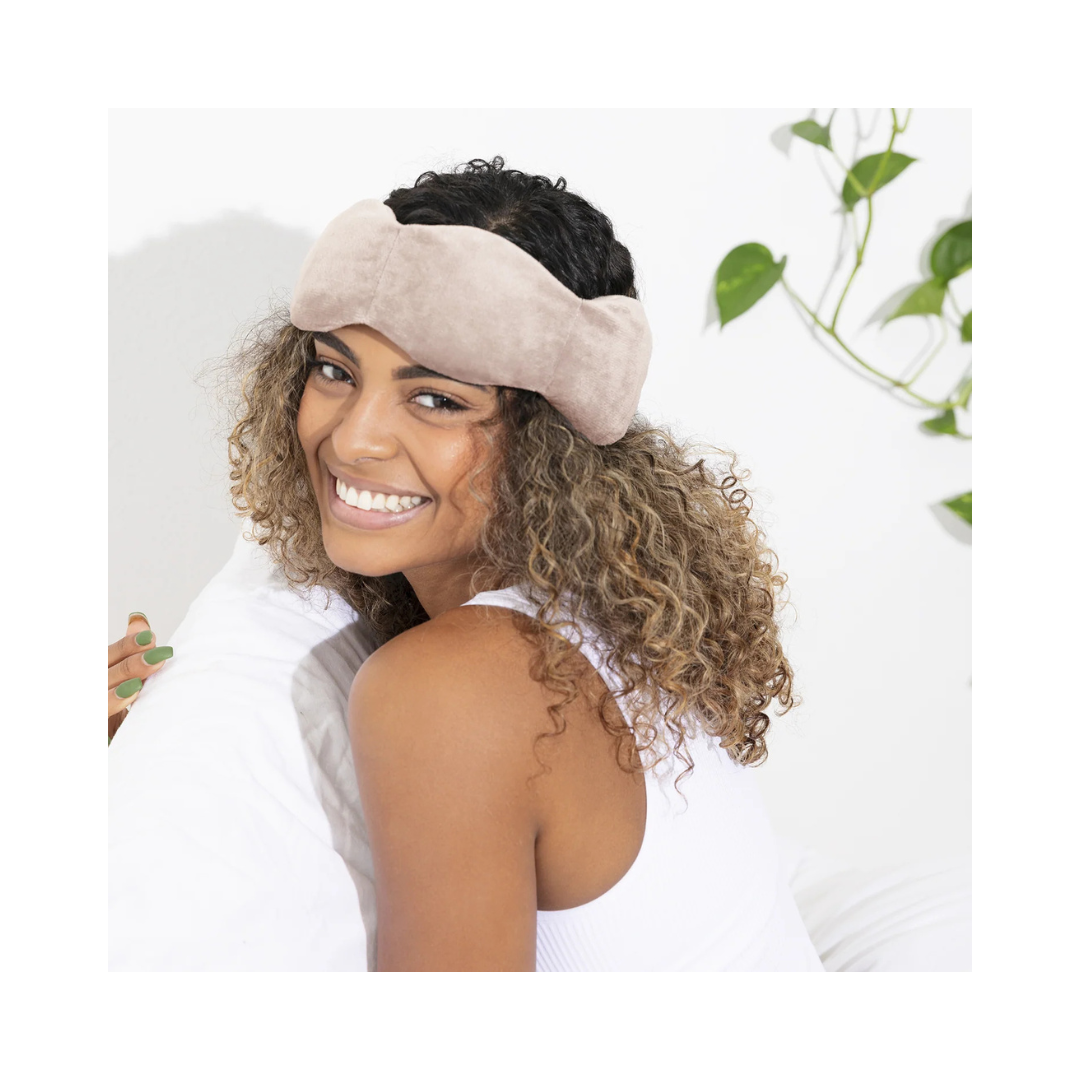 Latte Weighted Sleep Mask