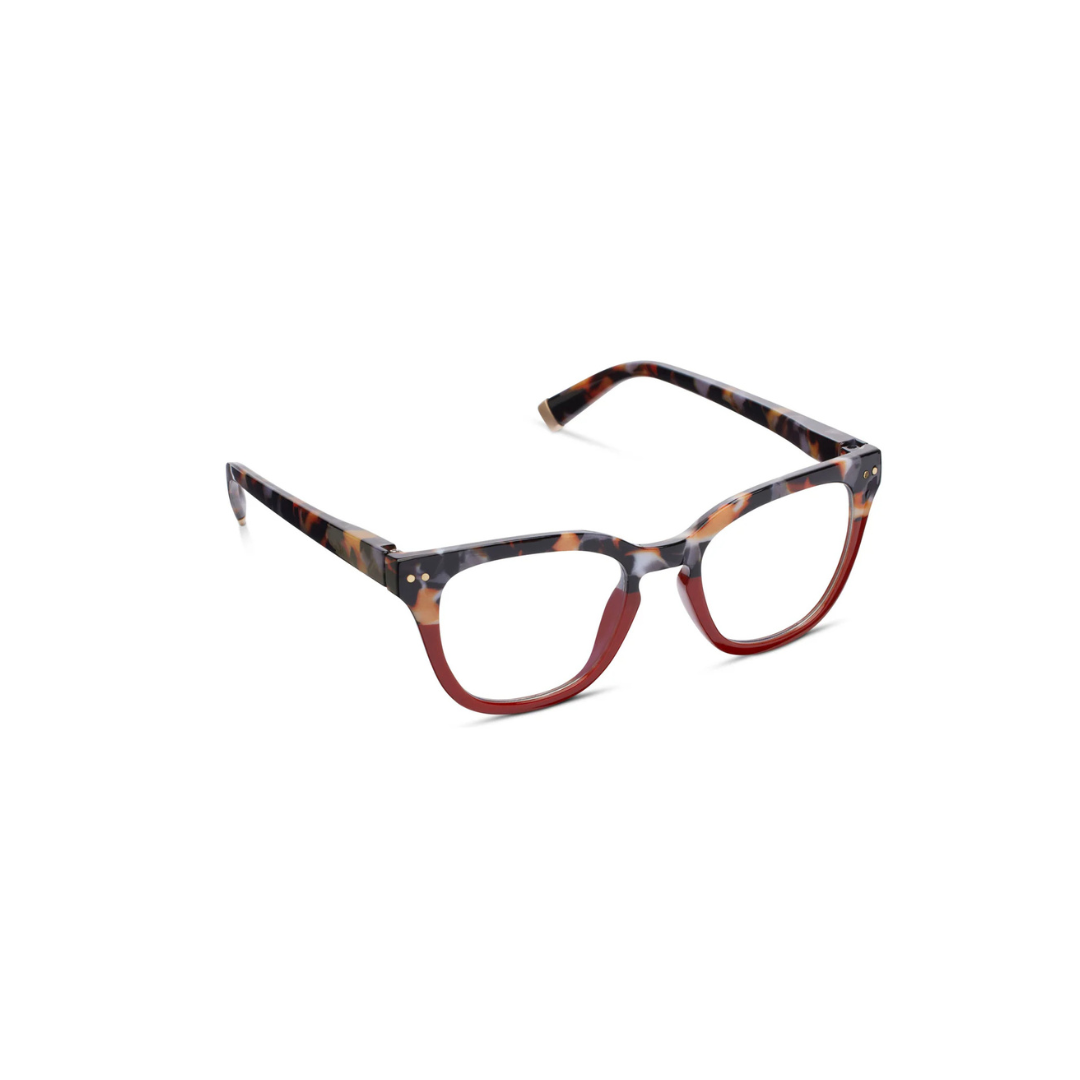 Gray Botanico Dark Red Faye Readers
