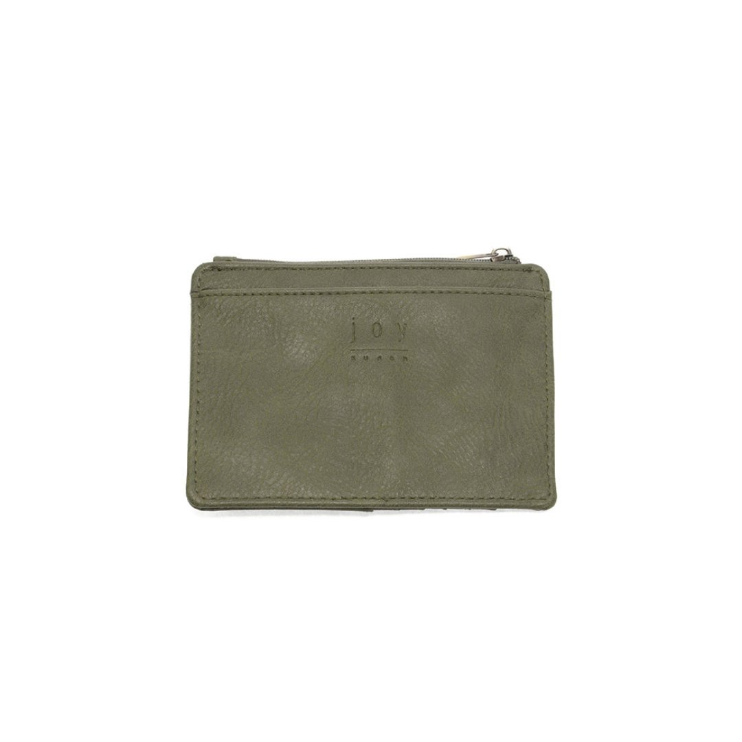 Dark Basil New Penny Mini Travel Wallet