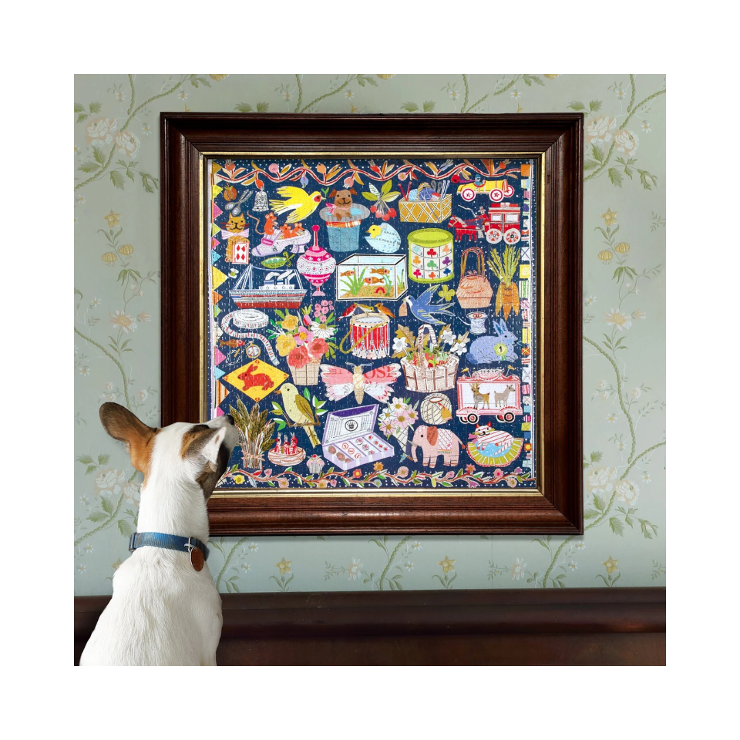 The Cat & The Yarn 1000 Piece Puzzle