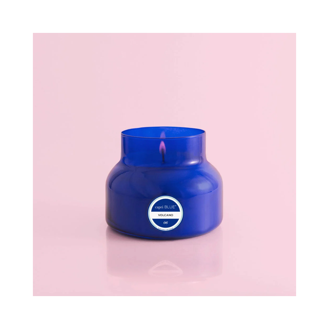 Blue Signature Volcano Candle Jar 19 oz