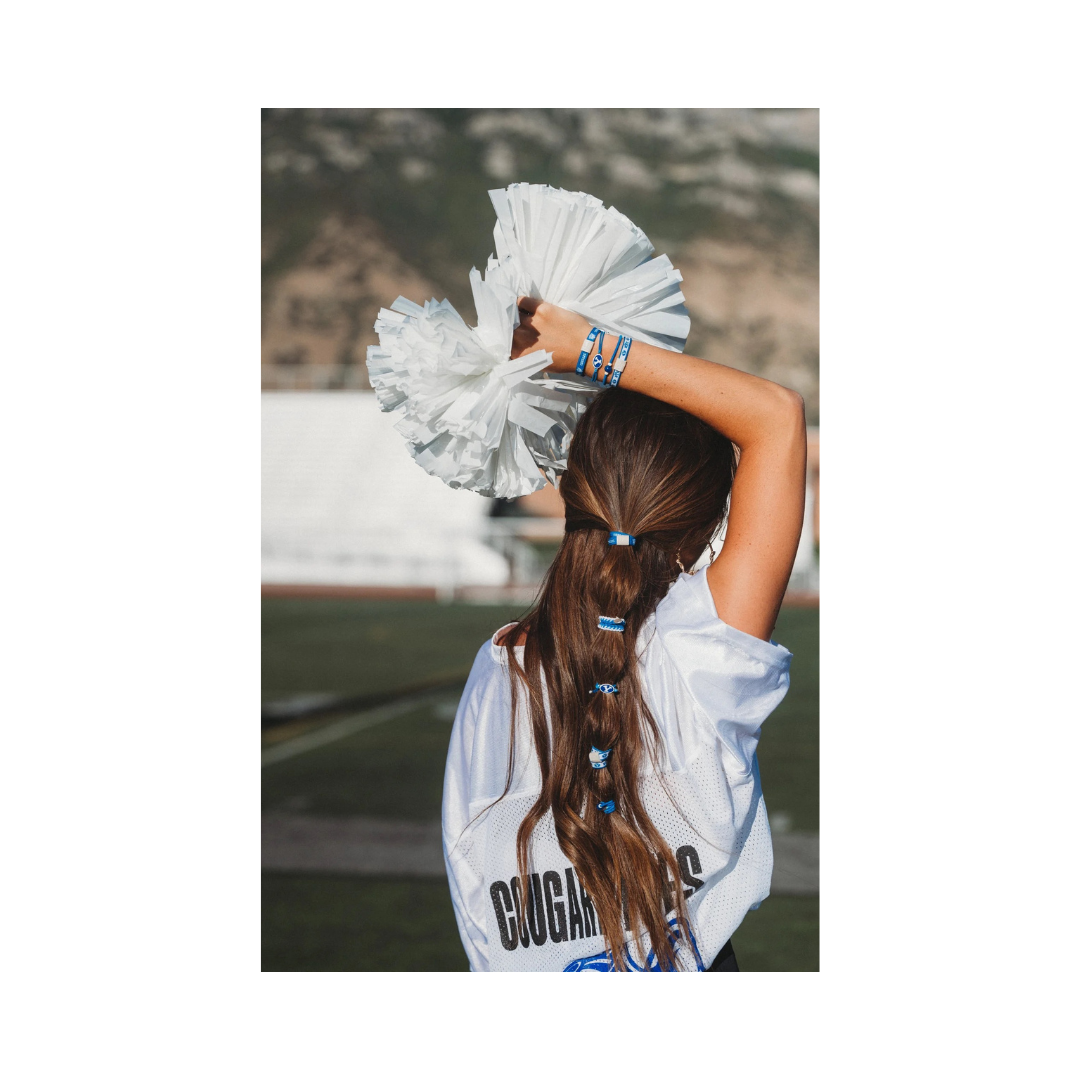 Game Day BYU Hair Tie Bracelets