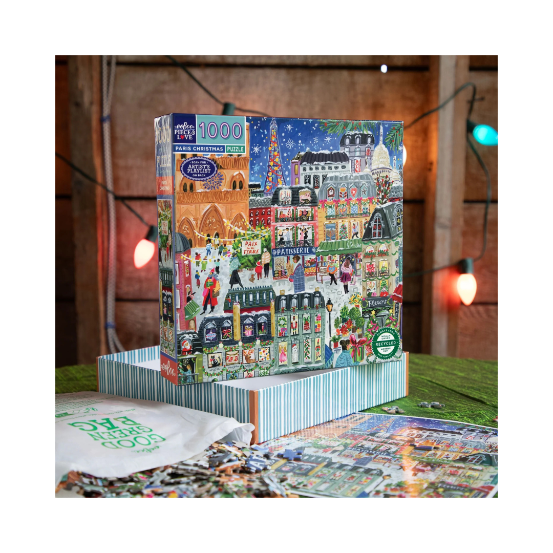 Paris Christmas Puzzle, 1000 Pieces