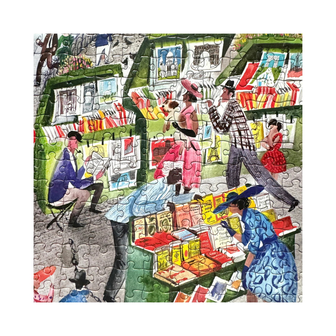 Paris Bookseller 1000pc Puzzle