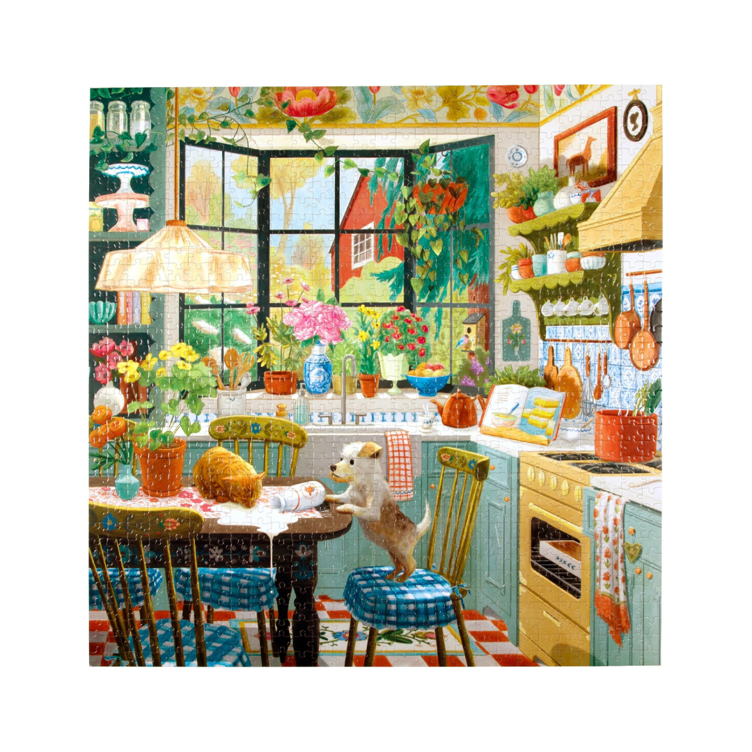 Springtime Kitchen 1000 Piece Puzzle