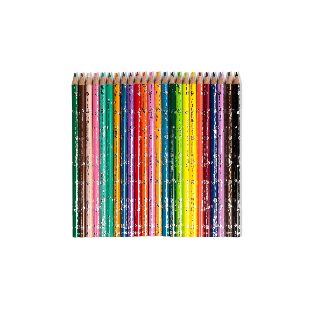 Seaside Garden Watercolor Pencils Set of 24