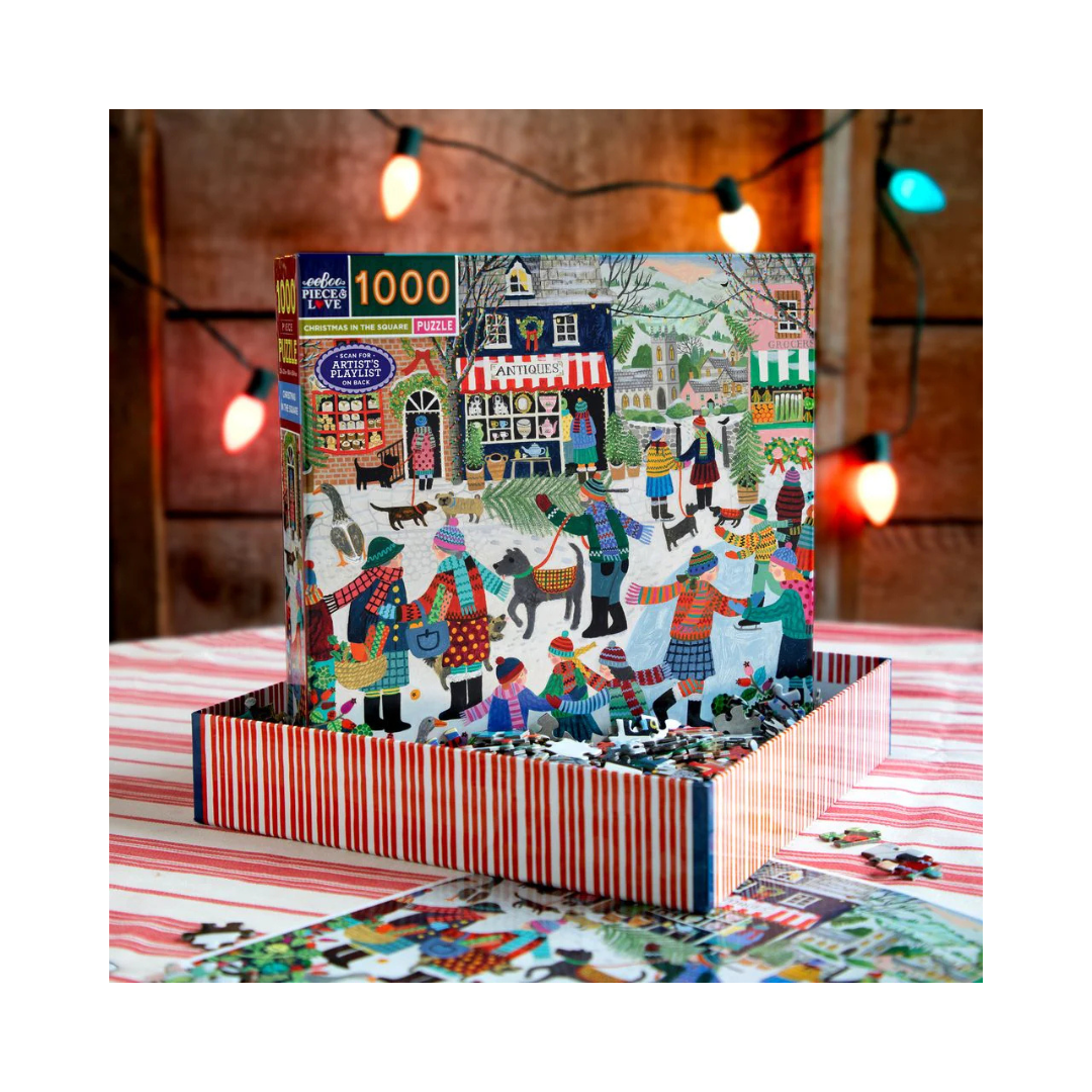 Christmas In The Square 1000 Piece Puzzle