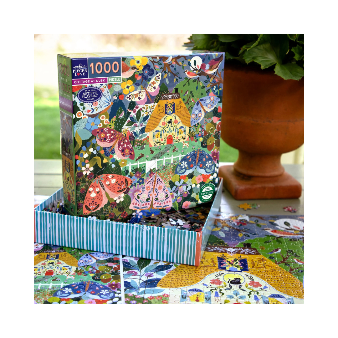Cottage At Dusk 1000 Piece Puzzle