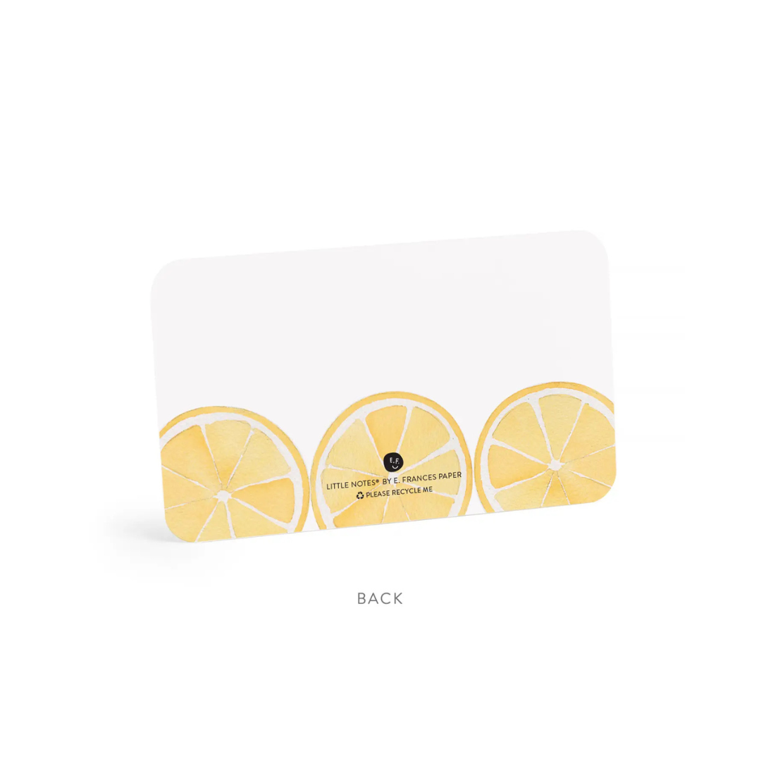 Lemon Little Notes