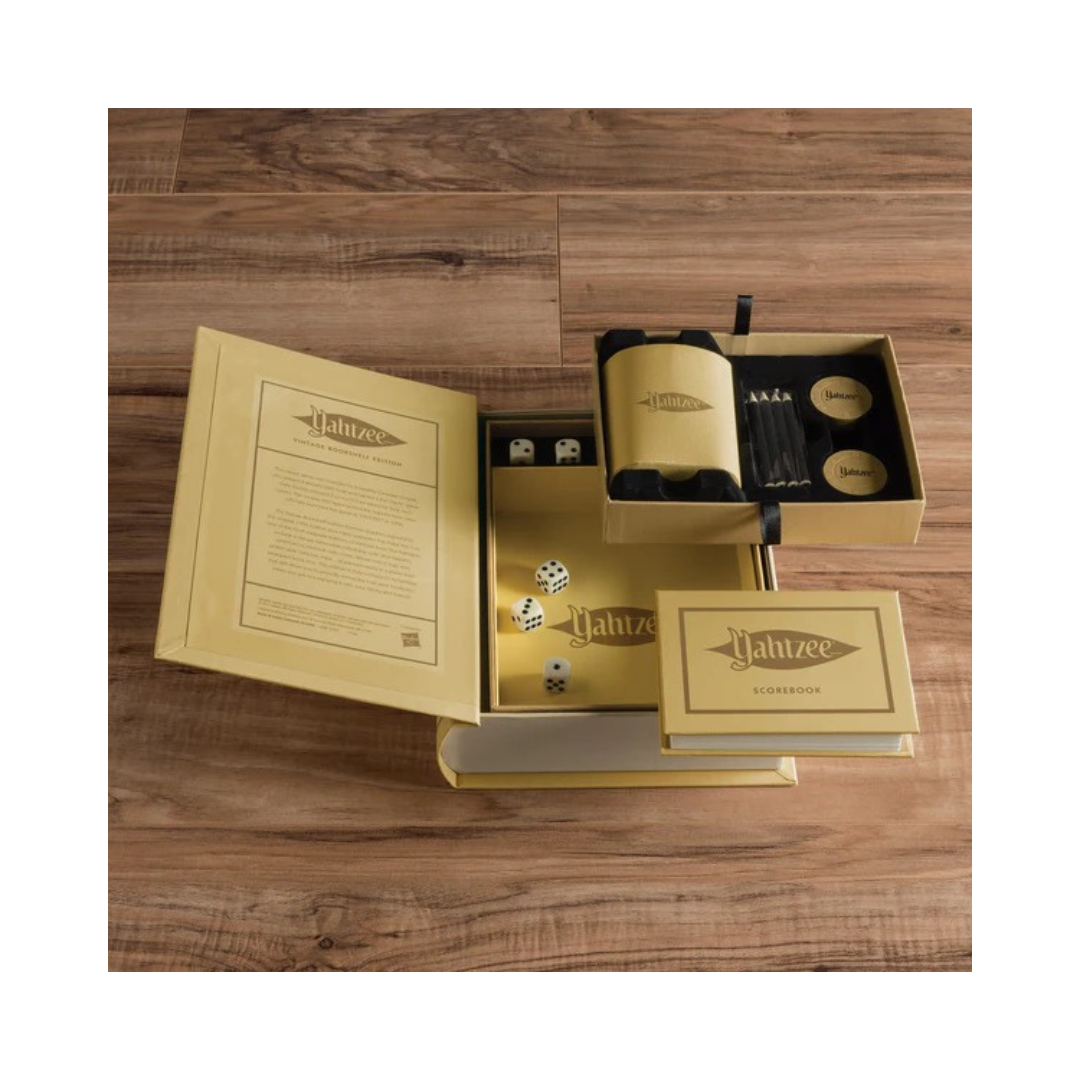 Yahtzee Vintage Bookshelf Edition