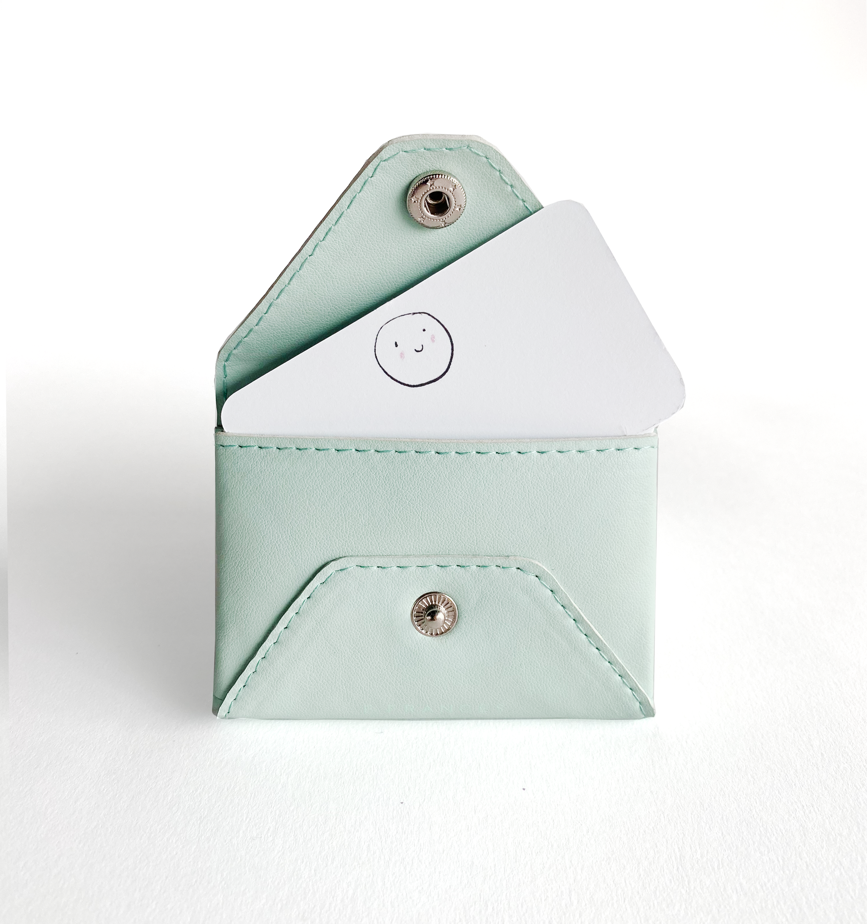 E. Frannie Pack | Little Notes® Cardholder (Seaglass Green)