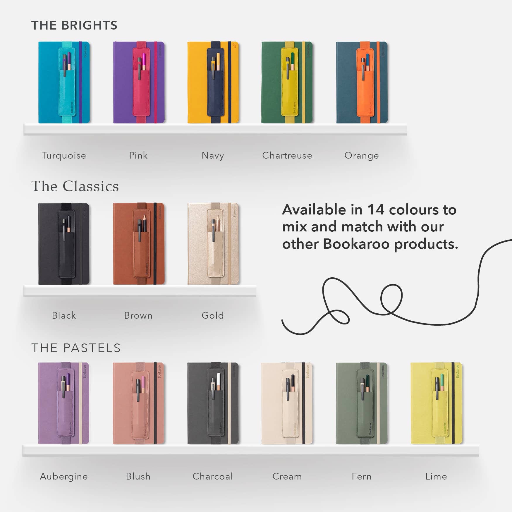 Bookaroo Pen Pouch: Navy
