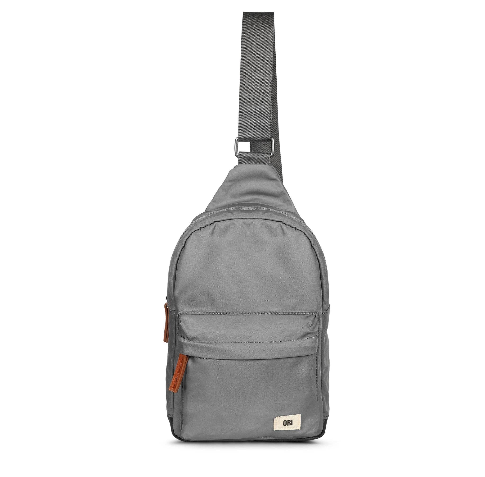 Willesden Sling Bag in Stormy Nylon: Large