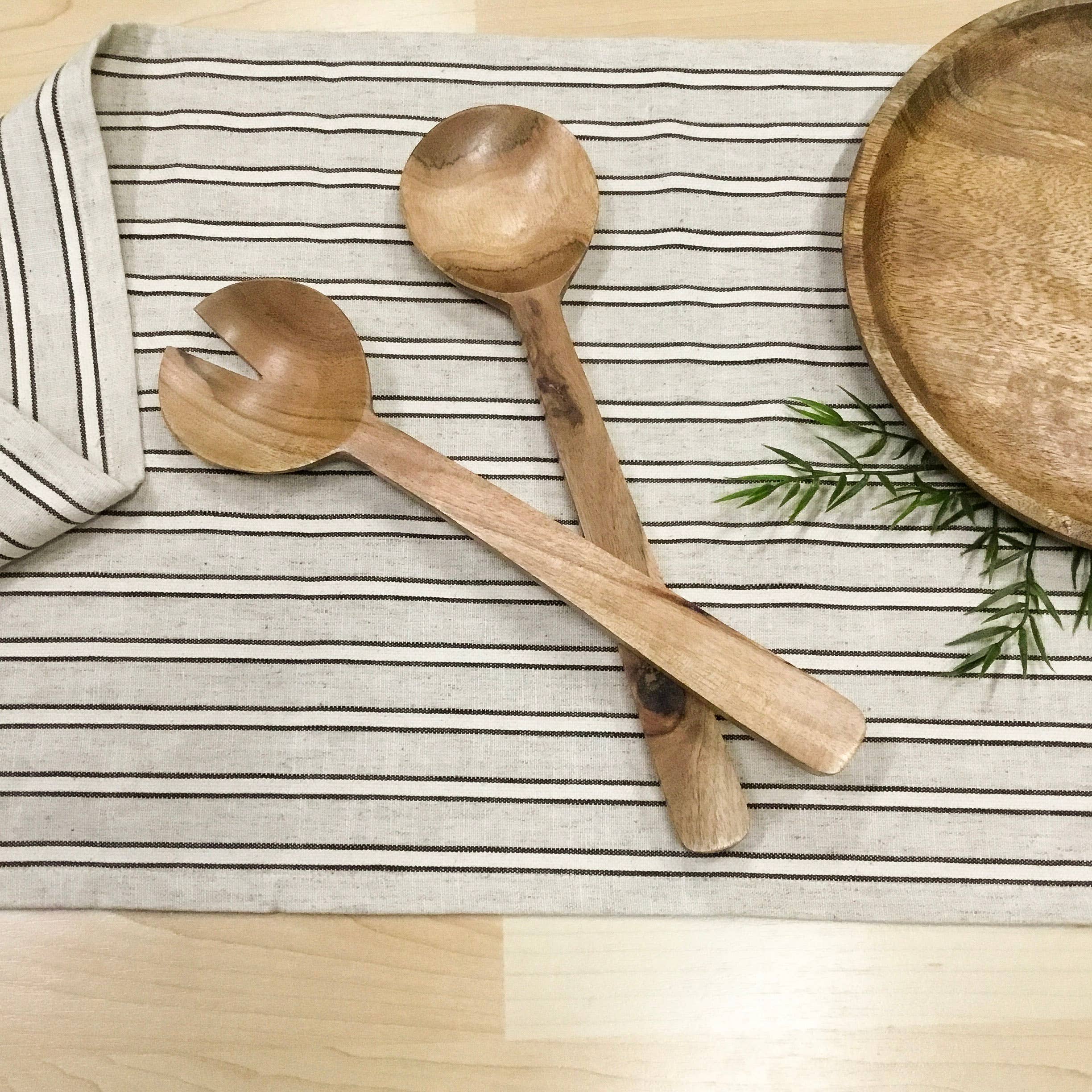 Sleek Babul Salad Servers, 2-Piece Set