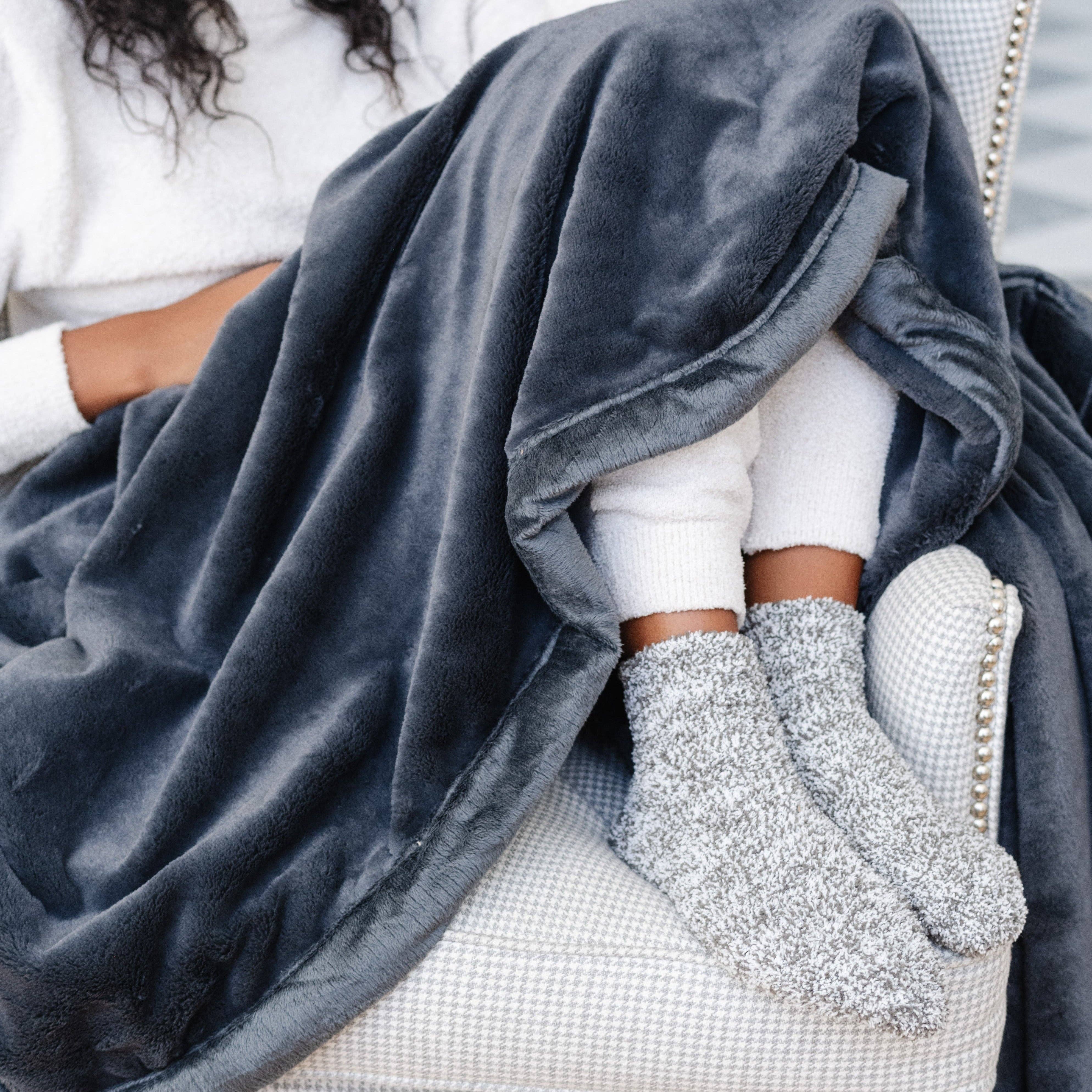 BAMBONI® SOCKS: Charcoal