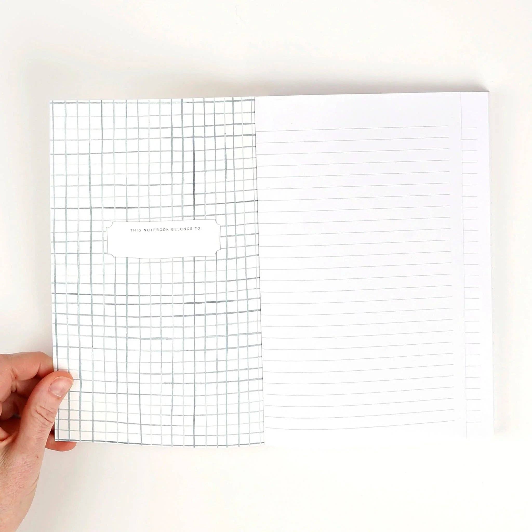 Everyday notebook soft touch lined: Everyday things