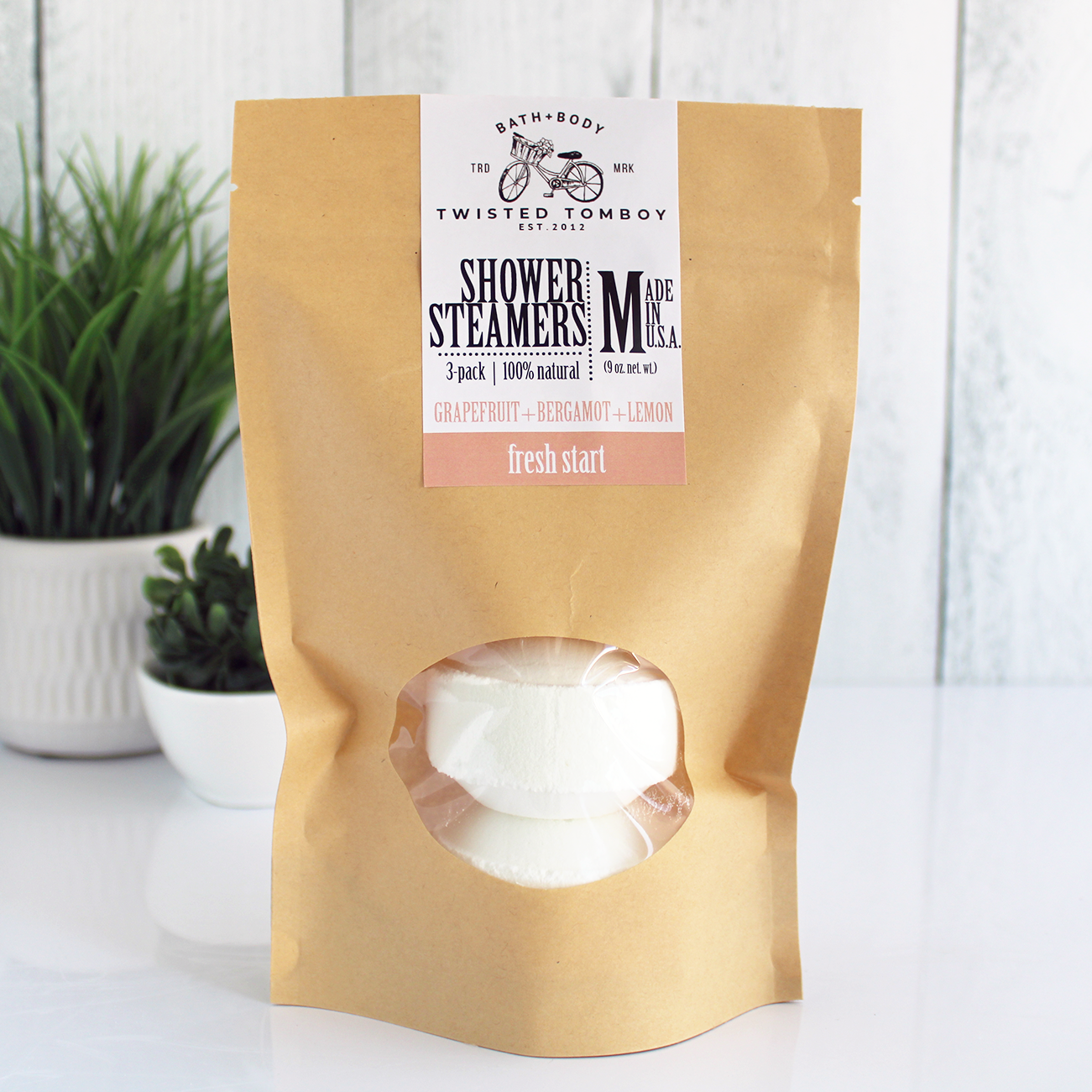 Shower Steamers |  #1 BEST SELLERS: NEW! Fresh Start | Grapefruit+Bergarmot+Lemon