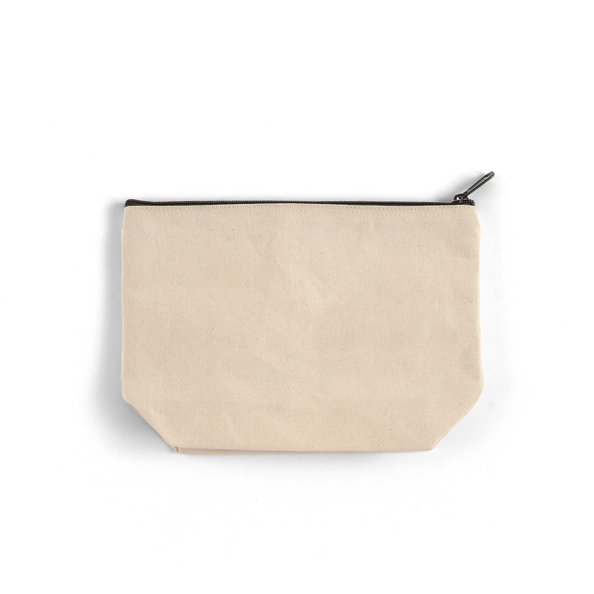 TBF Large Cosmetic Pouch - TM404: Natural