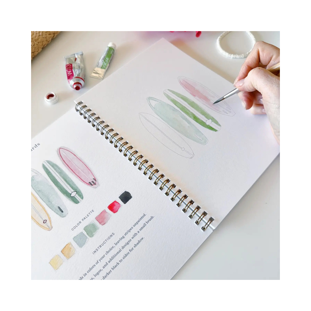 Tropical Watercolor Workbook