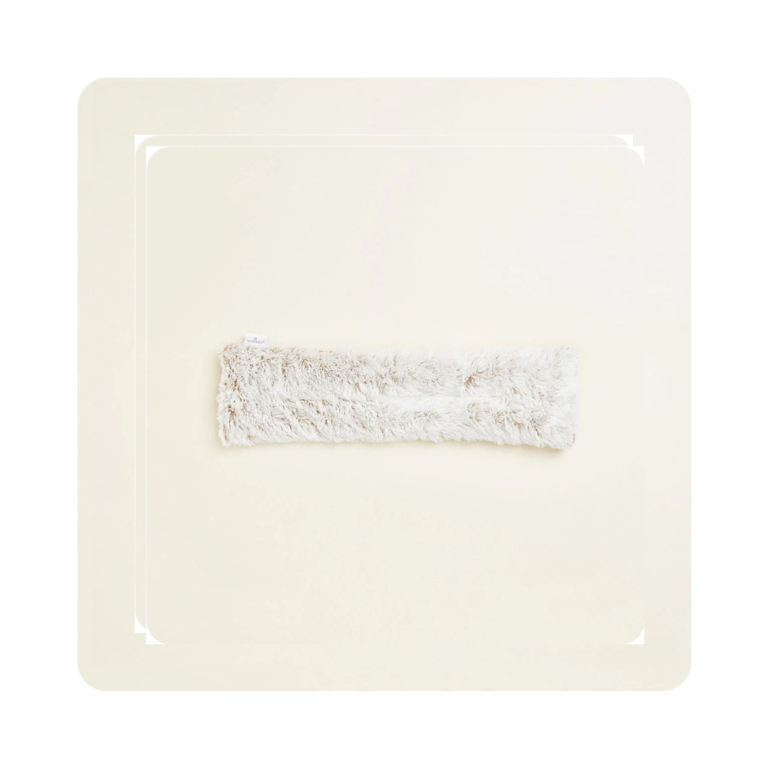 Brown Marshmallow Neck Wrap