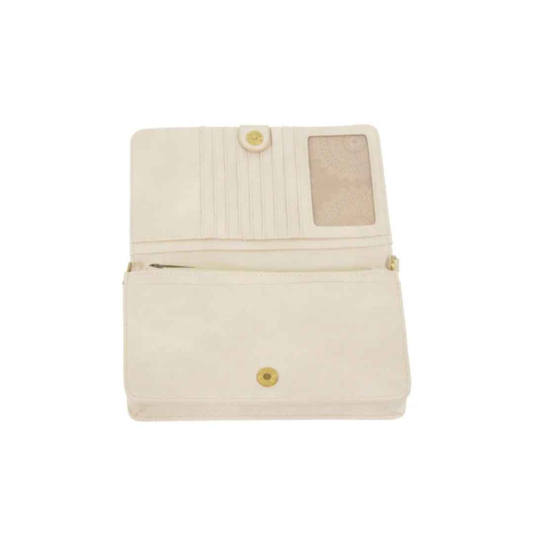Porcelain Billie Mini Organizer Crossbody Bag