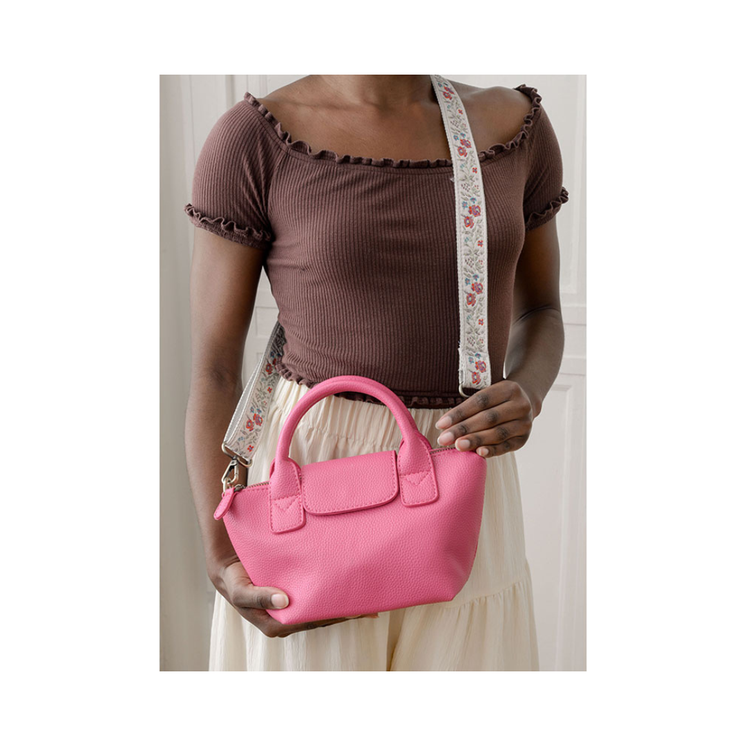 Multi Blossom Branch Guitar Strap