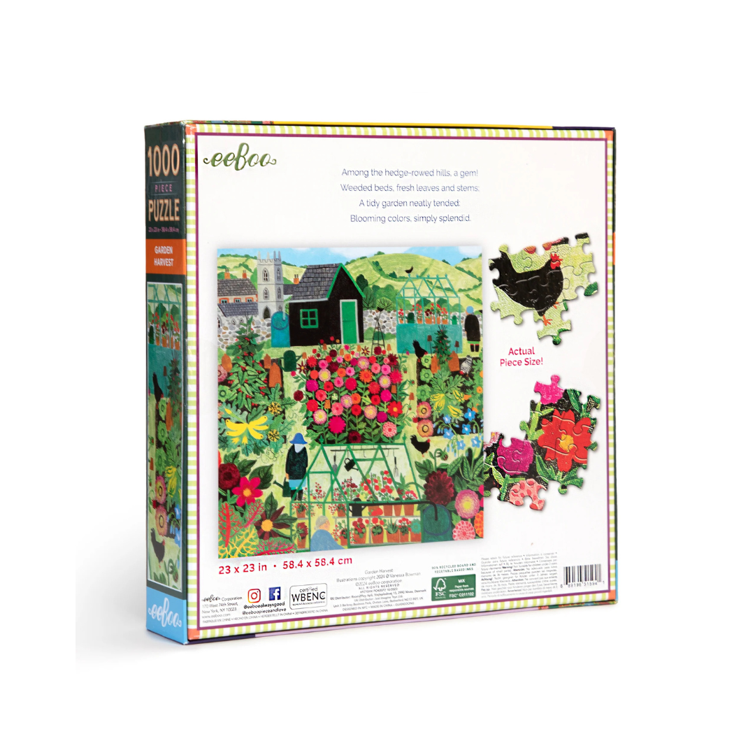 Garden Harvest 1000 Piece Puzzle