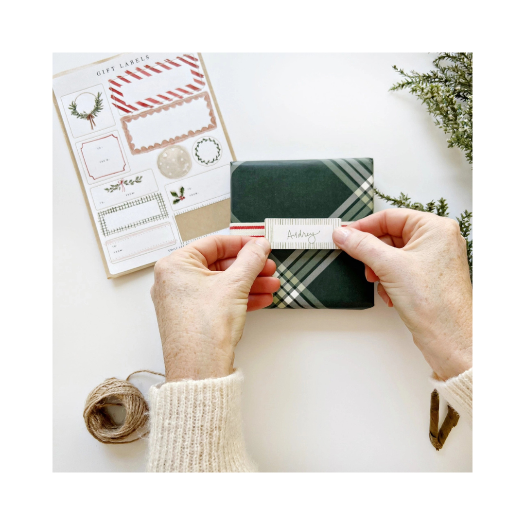 Gift Label Sticker Sheets
