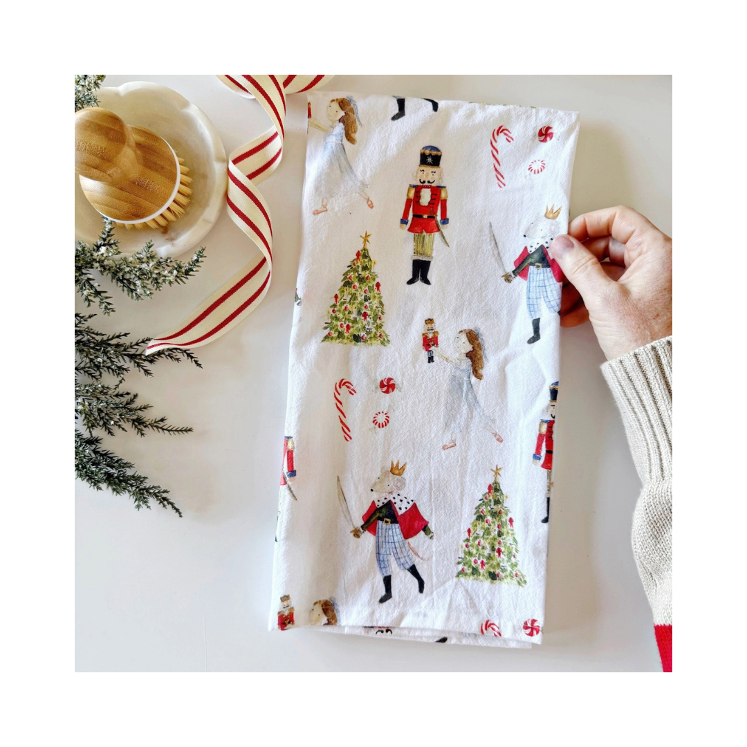 Nutcracker Tea Towel