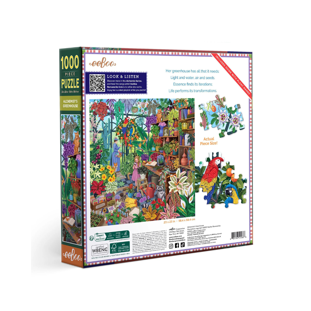 Alchemist's Greenhouse 1000 Piece Puzzle