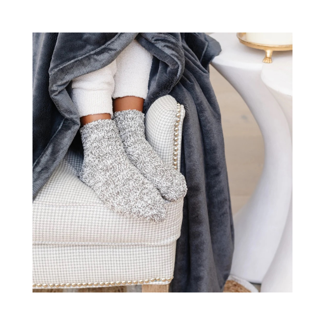 Charcoal Bamboni Socks