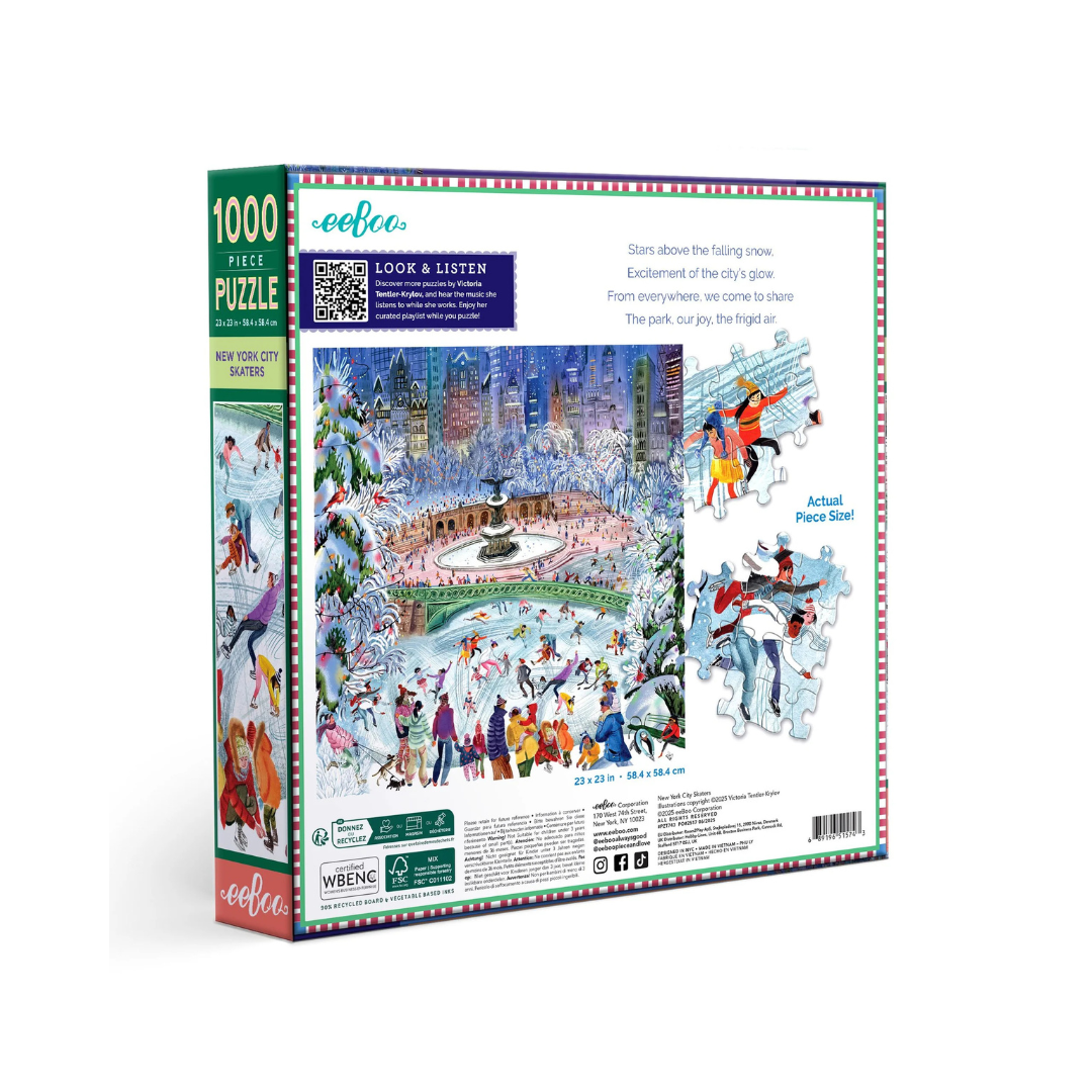 New York City Skaters 1000 Piece Puzzle