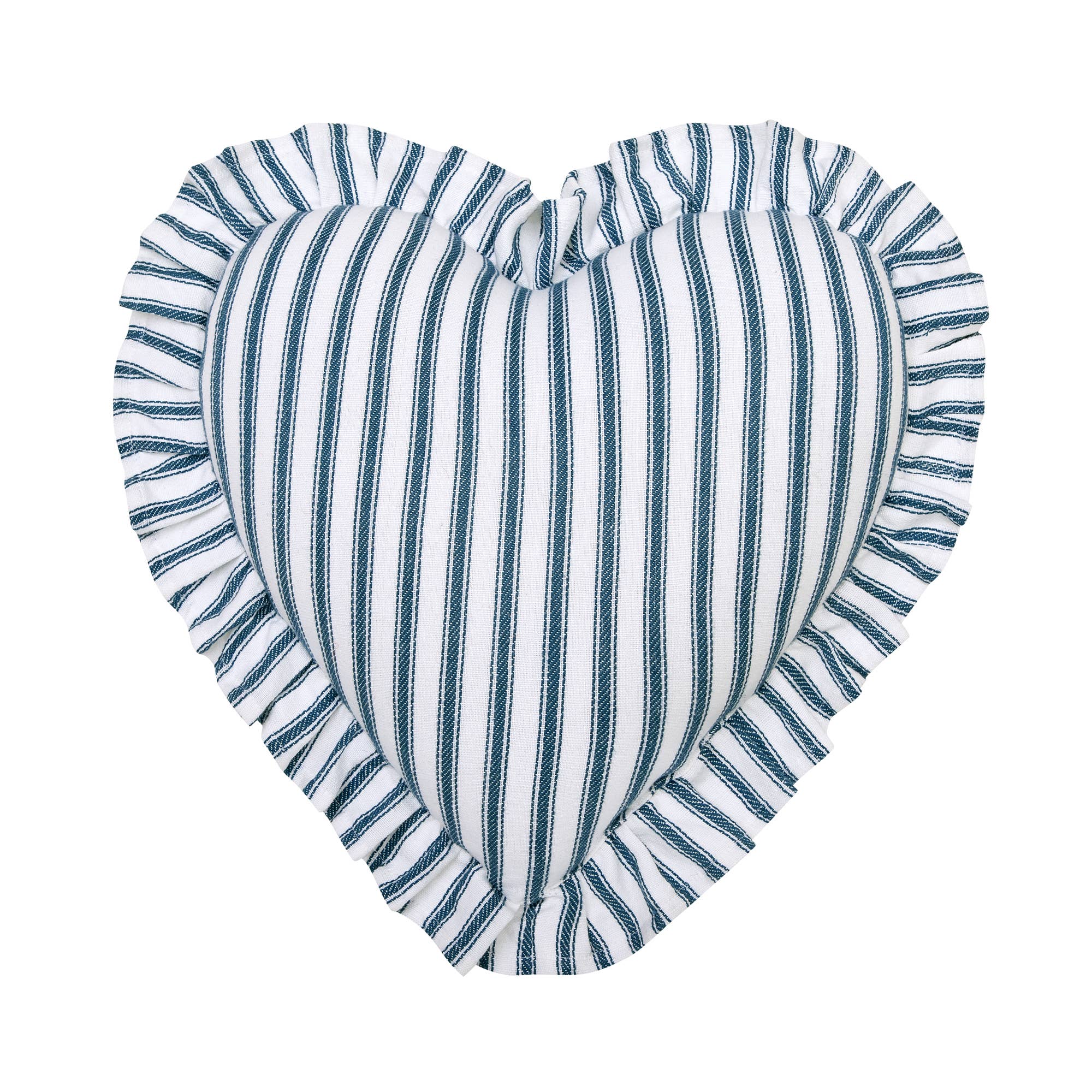 Americana Heart Shaped Pillow
