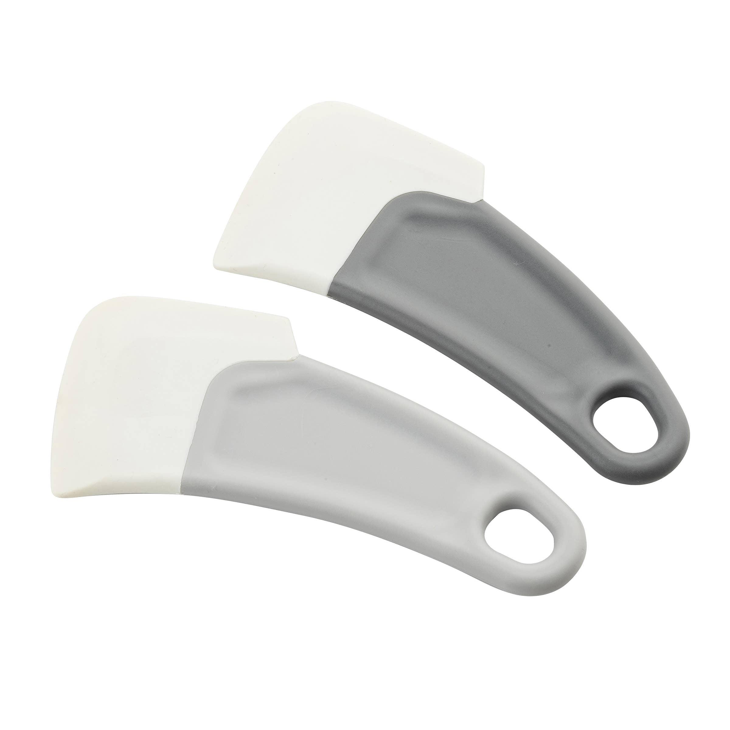Pan Scrapers Gray, Set of 2