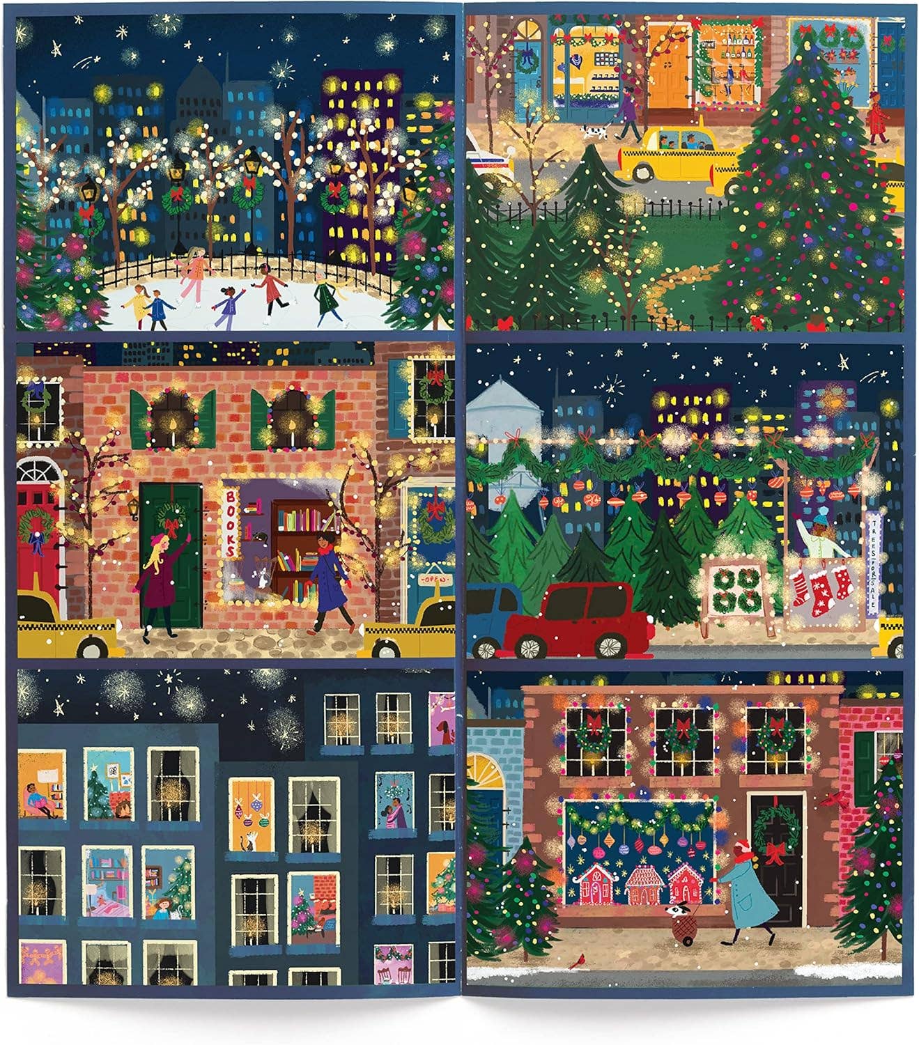 Joy Laforme Winter Lights 12 Days of Puzzles Holiday Countdown