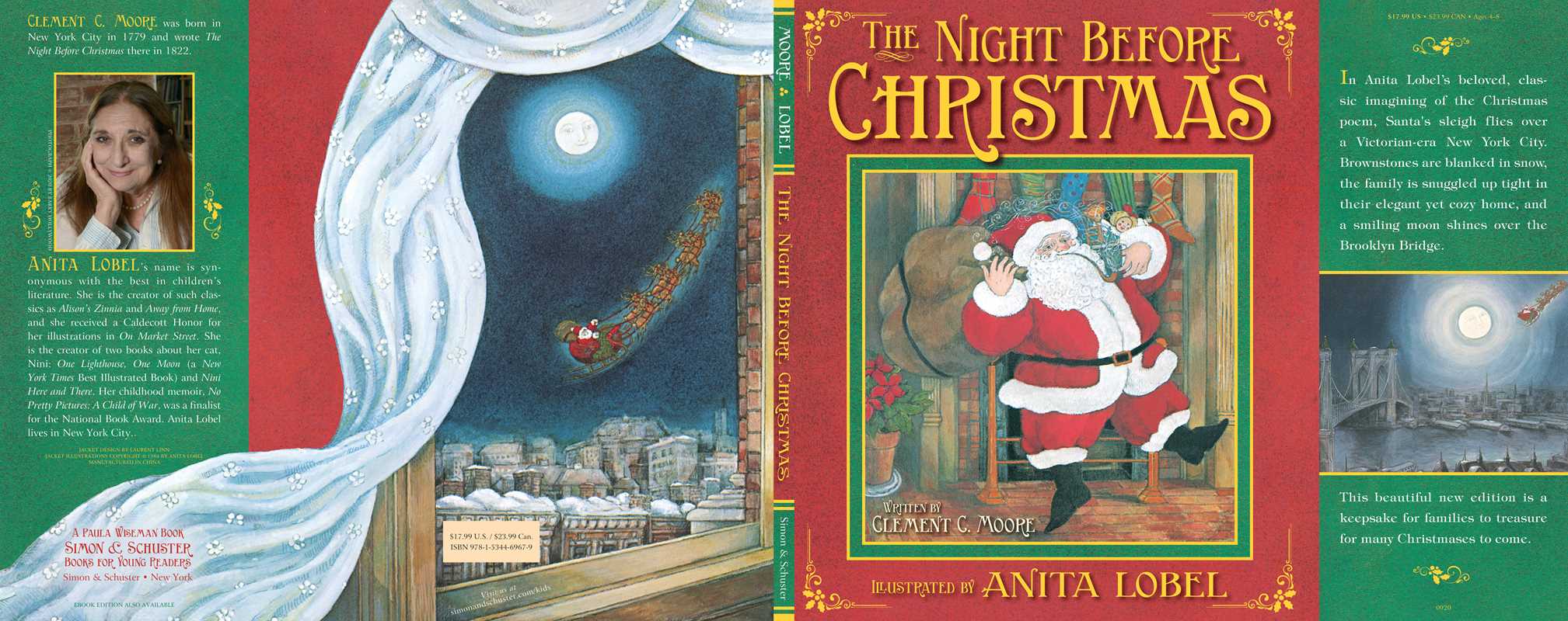 Night Before Christmas by Clement C. Moore: Hardcover; 32 pages / English