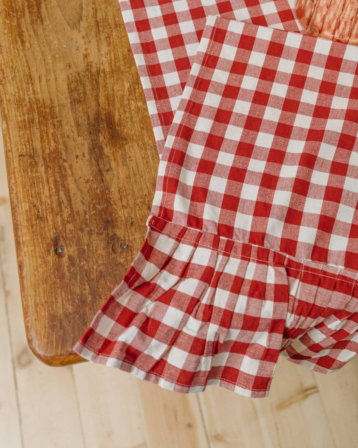 Galley and Fen - Ember Gingham Table Runner
