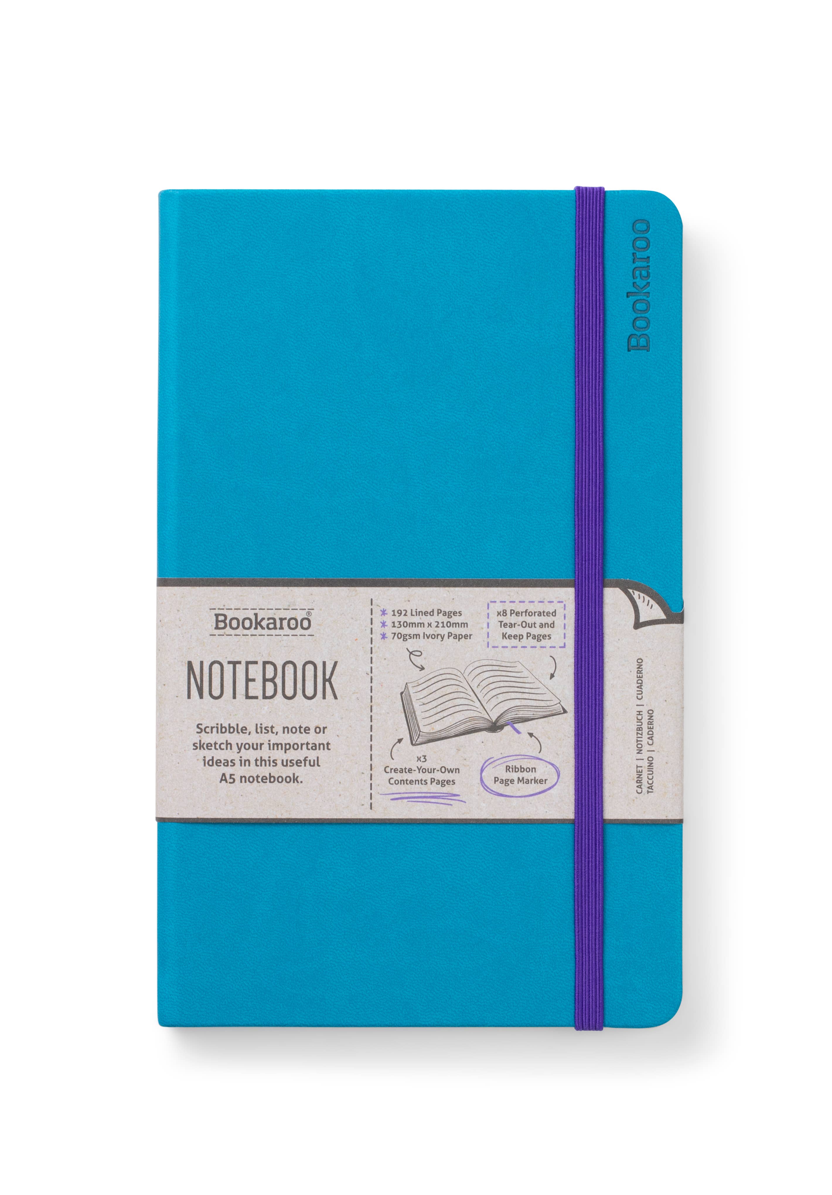 Bookaroo A5 Notebook: Brown