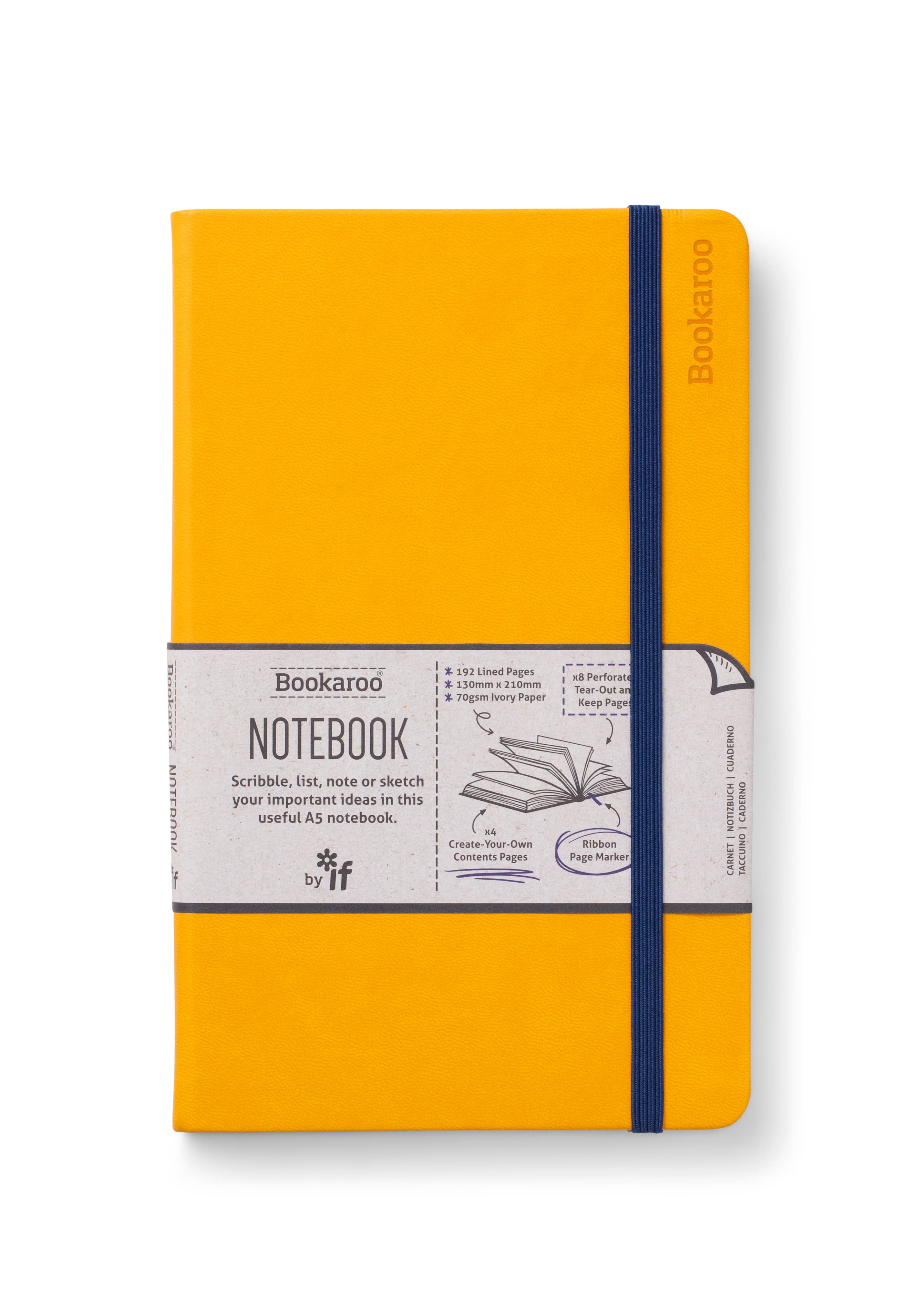 Bookaroo A5 Notebook: Brown
