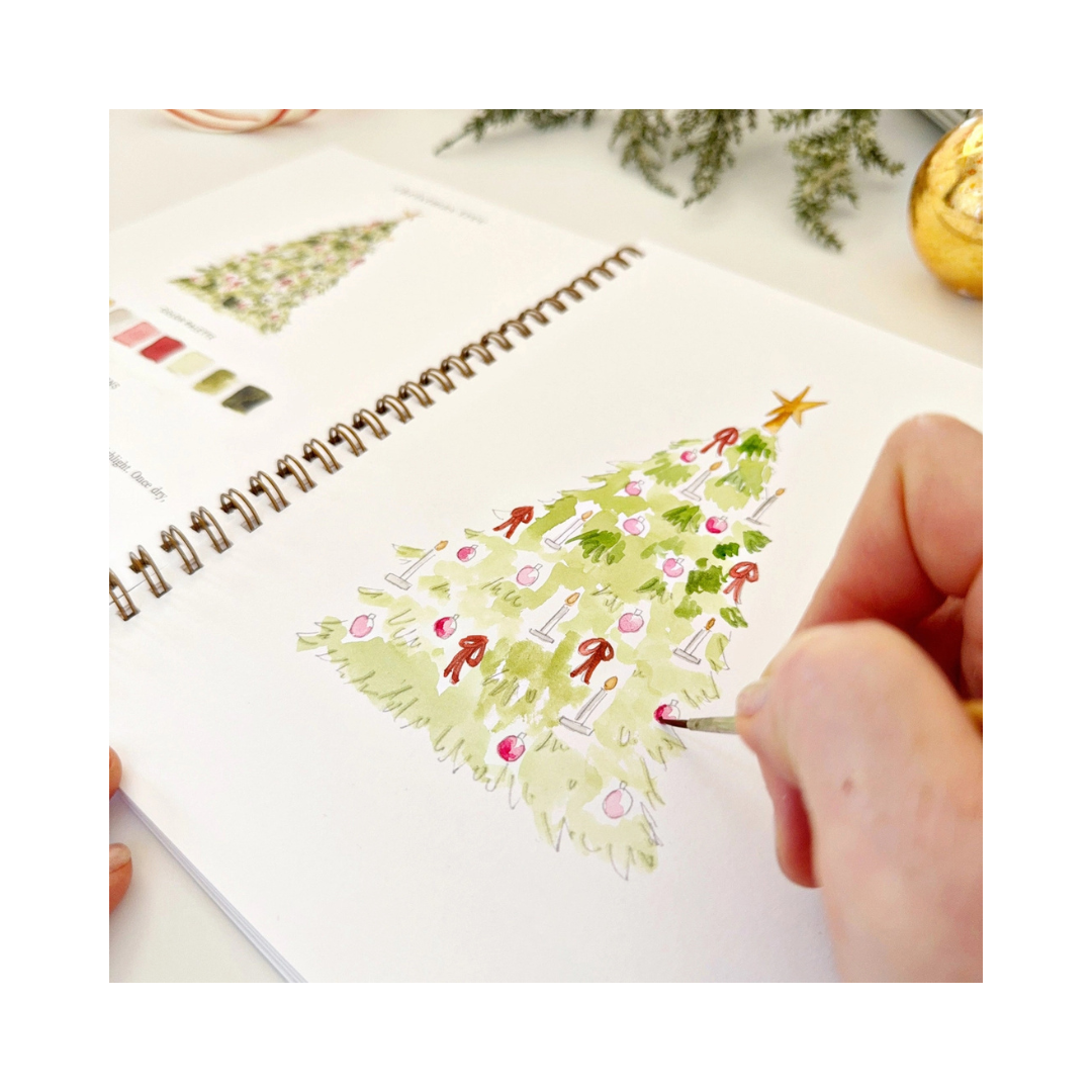 Nutcracker Watercolor Workbook