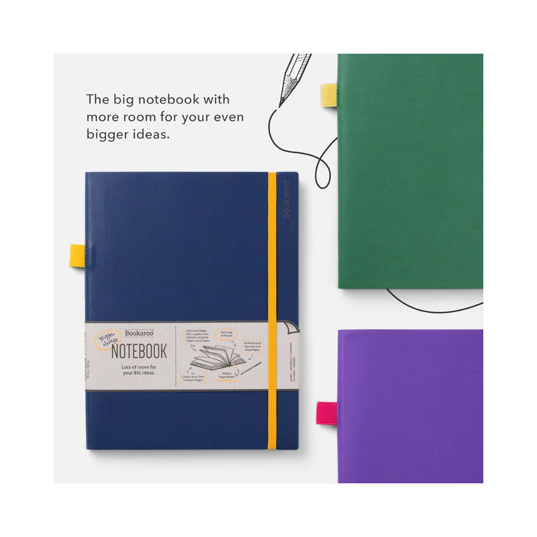 Bookaroo Bigger Things Notebook Journal