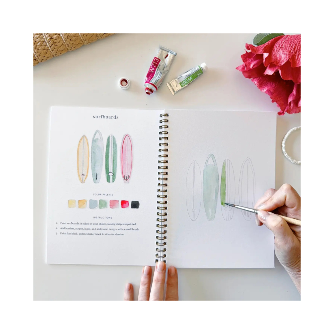 Tropical Watercolor Workbook