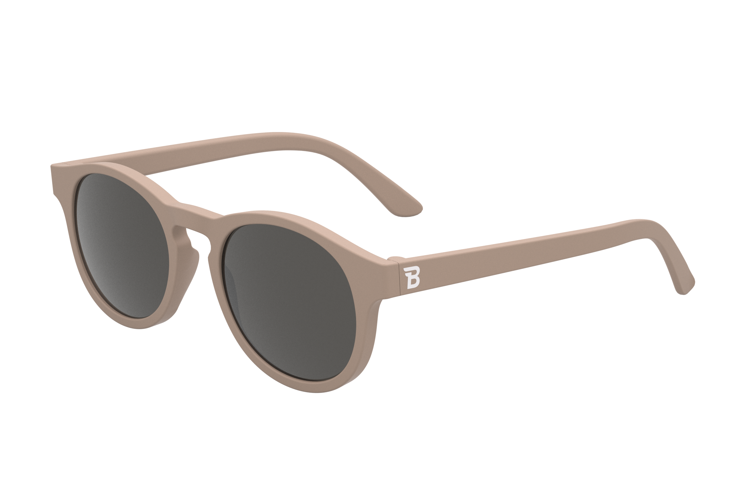 Kids Eco Collection: Keyhole Sunglasses in Soft Sand: Ages 3-5