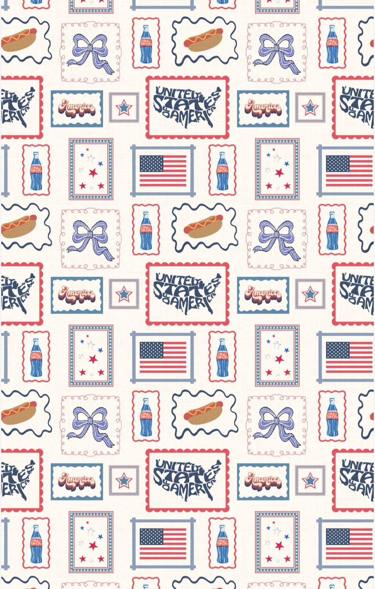 xoxo, USA Double-Sided Hand Towel
