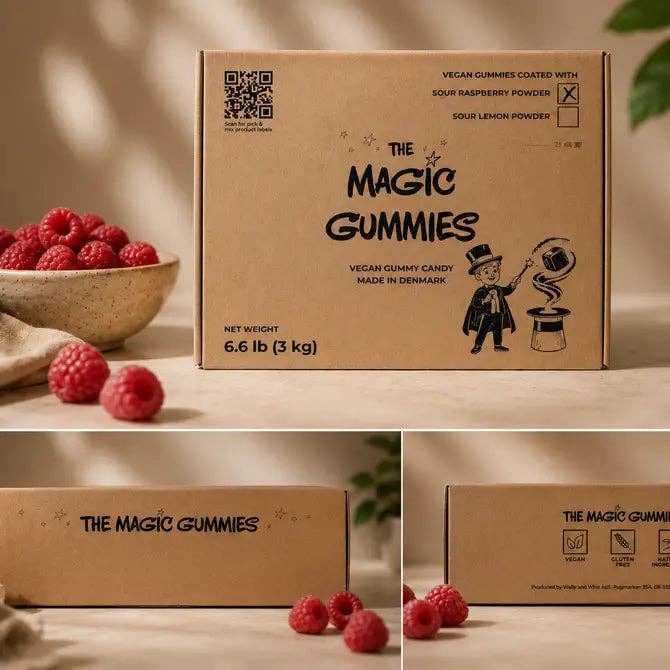 Magic Gummies – Raspberry Rush 6.6lbs