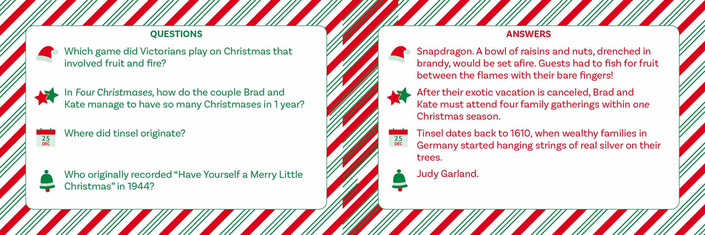 Why Does Santa Wear Red? Christmas Trivia Game by Adams Media: Flashcards; 102 pages / English