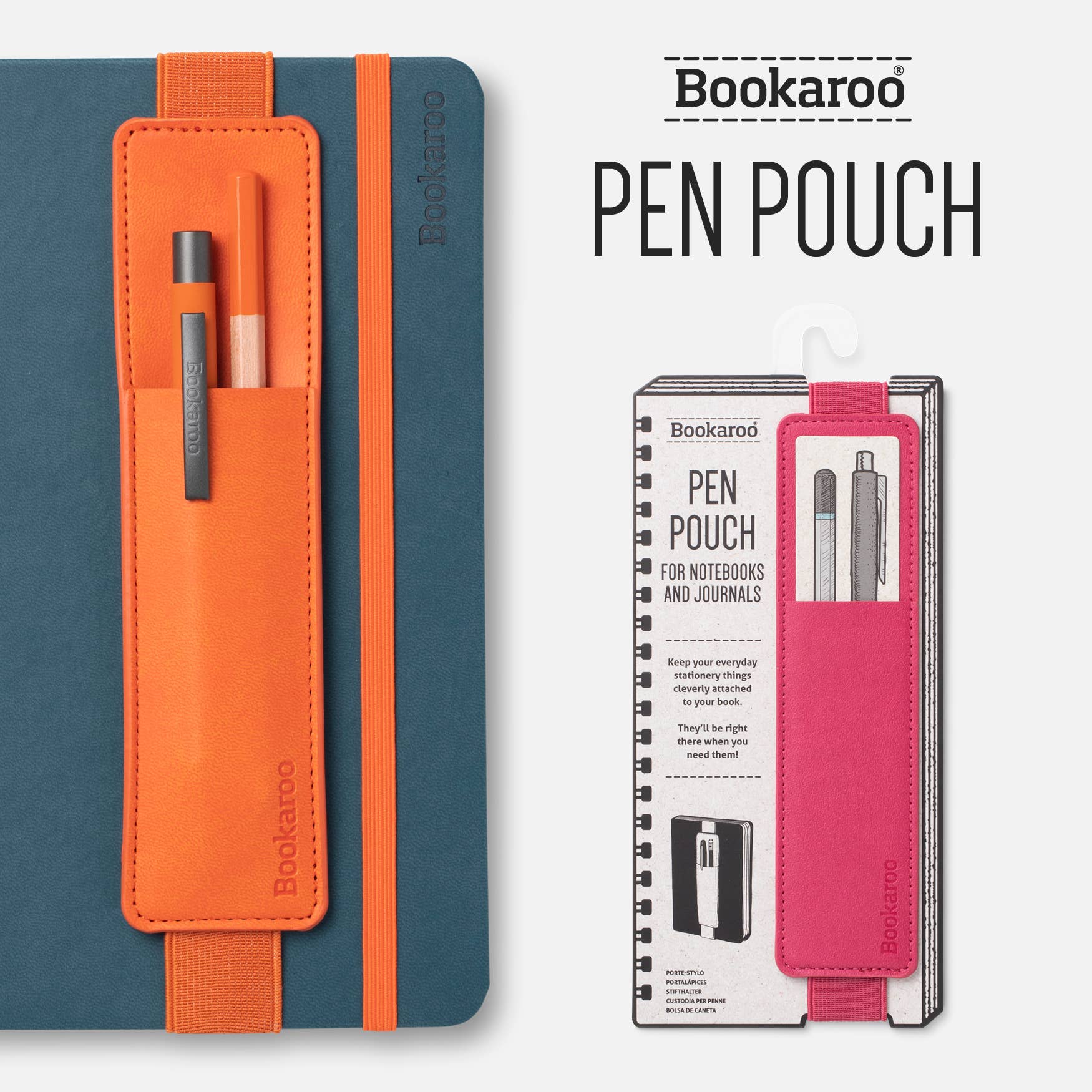 Bookaroo Pen Pouch: Charcoal