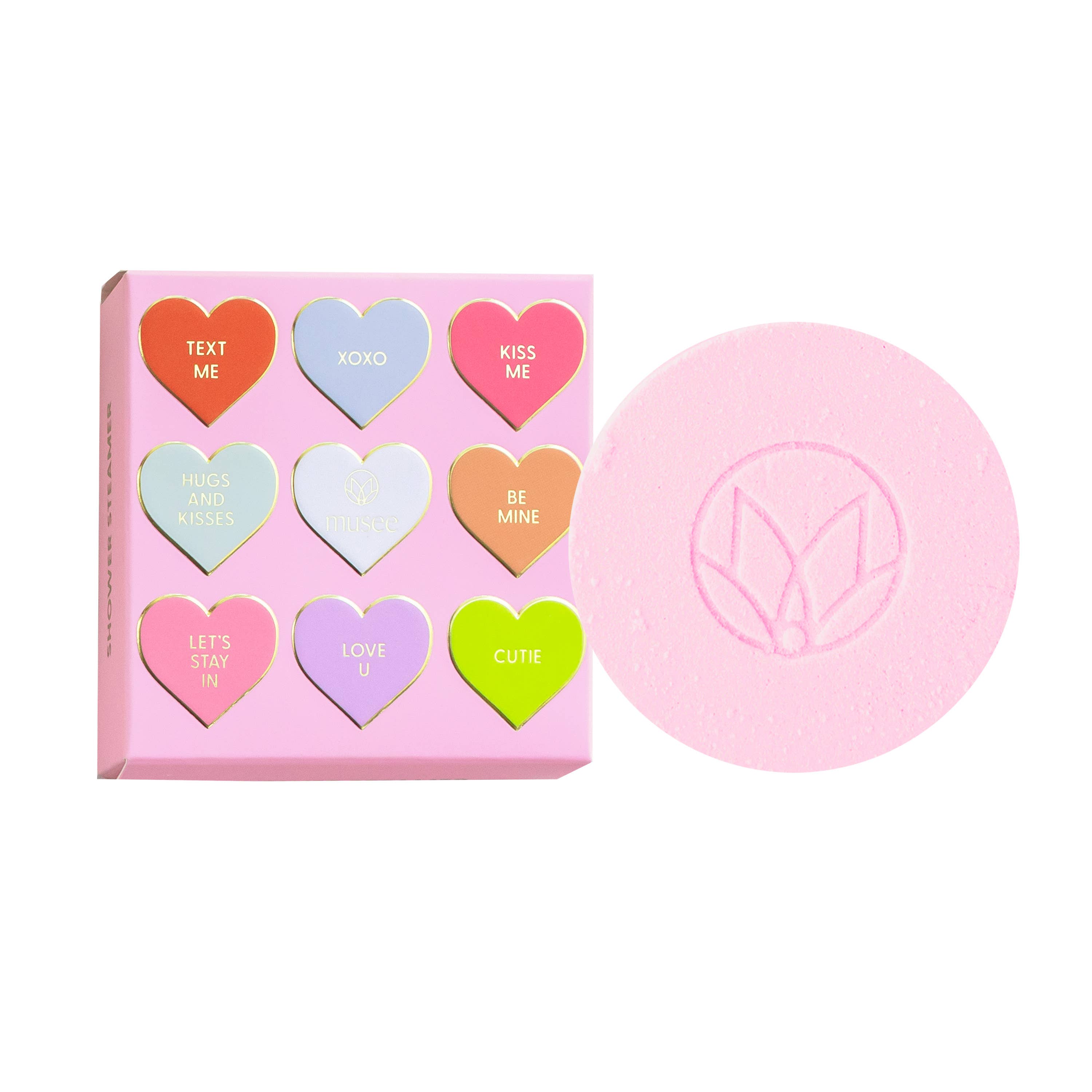 Candy Heart Shower Steamer