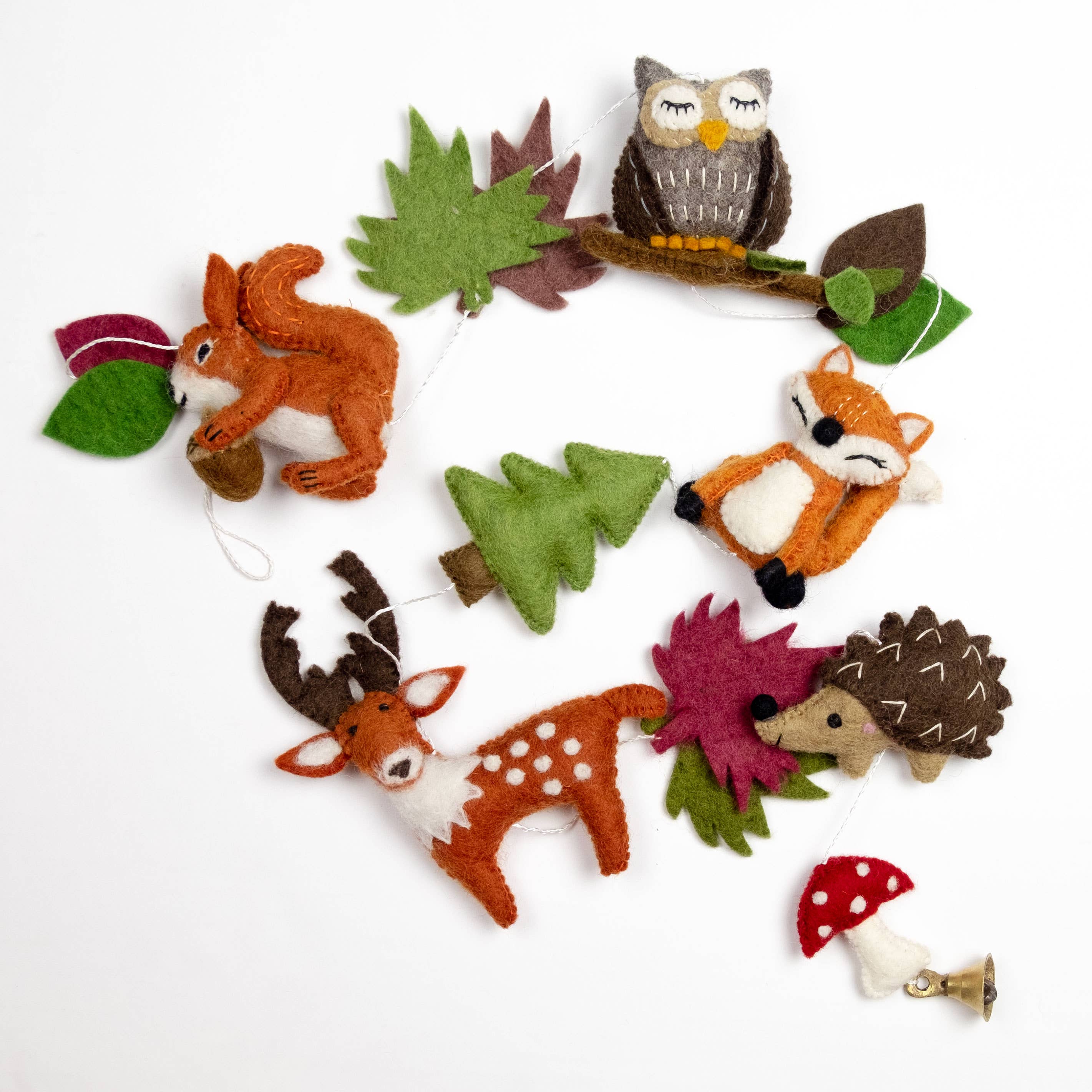 Garland - Felt Forest Animals