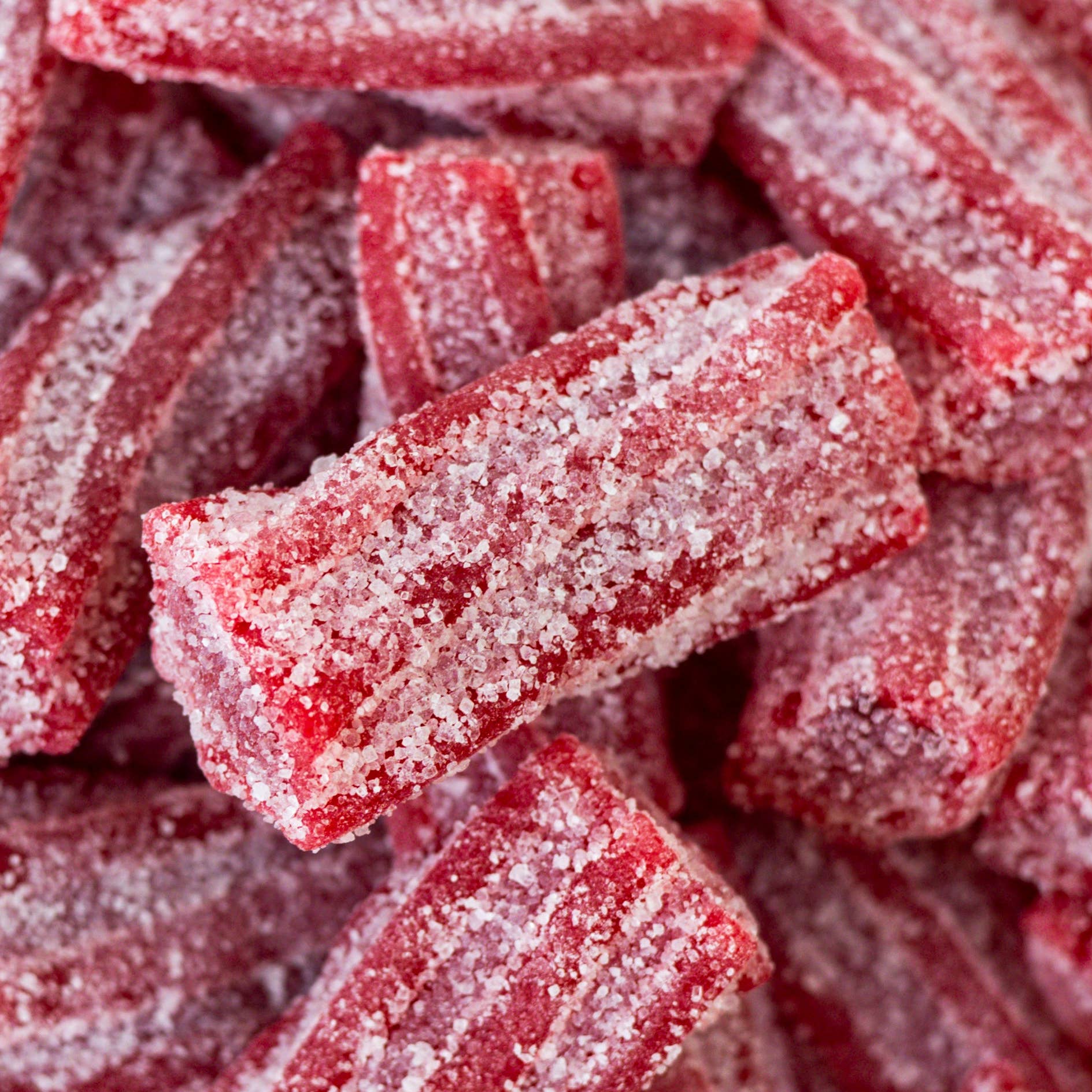 Filled Swedish Sour Strawberry Twists 2.2lbs